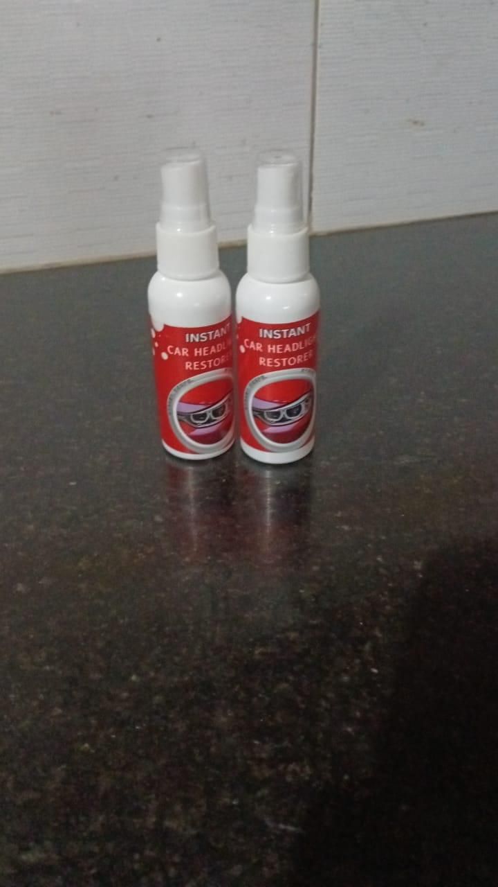 Car Headlight Cleaner & Restorer 50 ml (Pack of 2)