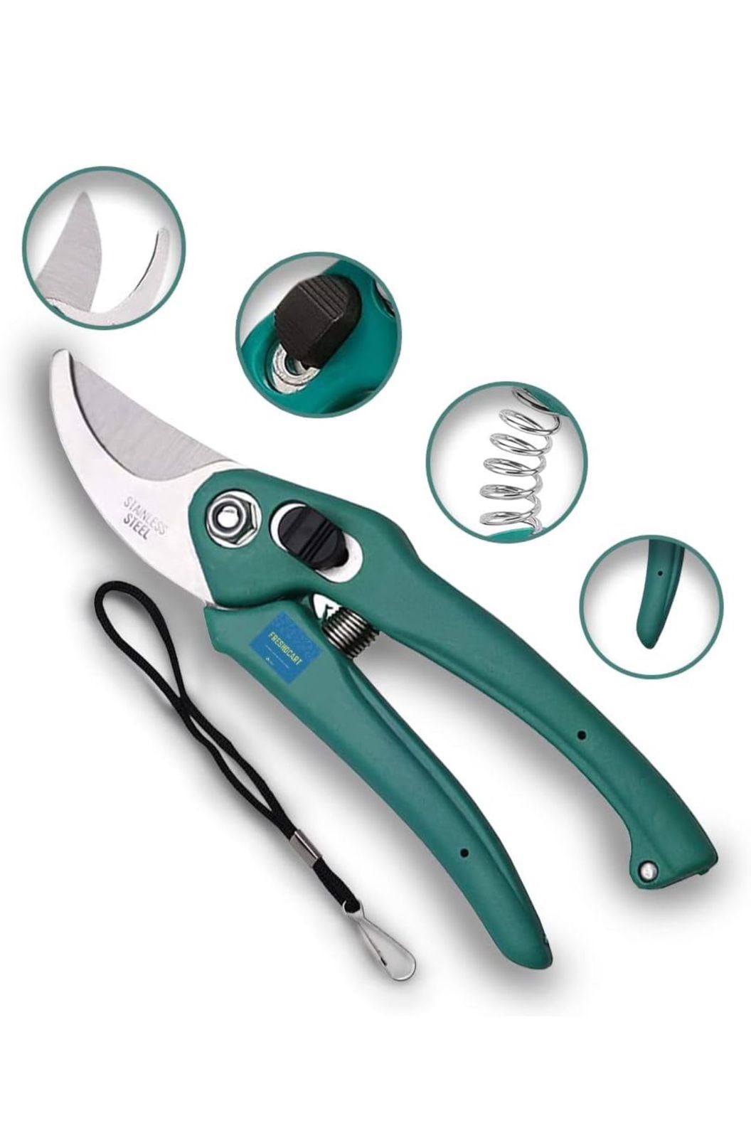 Assorted Hand Pruner Cutter - 1 Pc (Steel Blades) Heavy Duty Gardening Cutter Tool | Wood Branch Trimmer | Grass Cutting Accessory | Plant Cutter for Home Garden