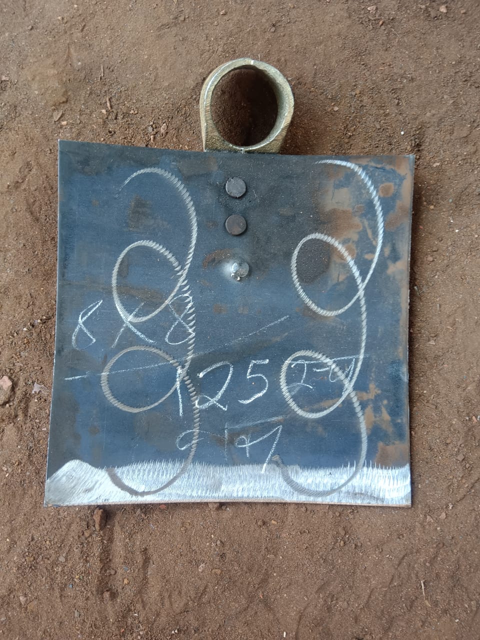 Fawda Kassi with Woden Handle for Gardening or Digging Heavy Duty Agriculture & Gardening(9 * 11 in) with Handle (FAWADA, Qty.- 1 Nos.)